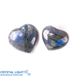 Hearts: Labradorite Heart Lot