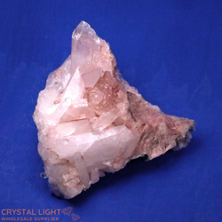 Sacred Rose Lithium Quartz Cluster