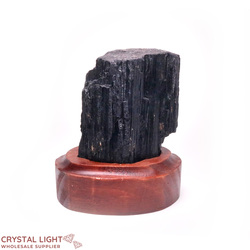 Black Tourmaline on Stand
