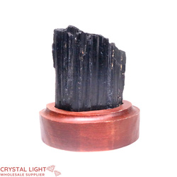 Black Tourmaline on Stand