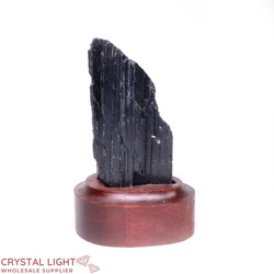 Black Tourmaline on Stand