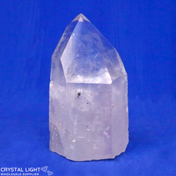 Clear Quartz Cut Base Point