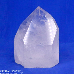 Cut Base Points: Clear Quartz Cut Base Point