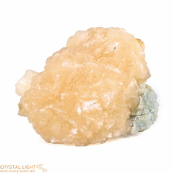 Clusters: Stilbite Cluster with Apophyllite