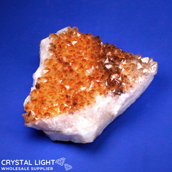 Single Druse Pieces: Citrine Druse Piece