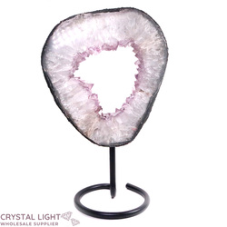 Display Pieces on Stand: Amethyst Druse Ring on Stand