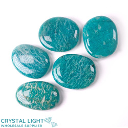 Green Amazonite Flatstone Lot