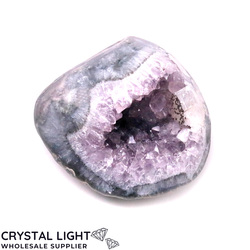 Amethyst Geodes: Amethyst Semi Polished Geode