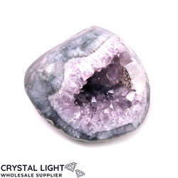 Amethyst Geodes: Amethyst Semi Polished Geode