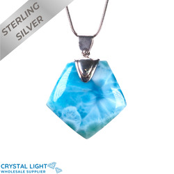 Larimar Pentagon Pendant