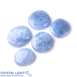 Blue Calcite Flatstone Lot