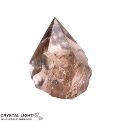 Cut Base Points: Smokey Quartz Cut Base Point
