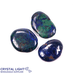 Azurite & Malachite Mini Flatstone Lot
