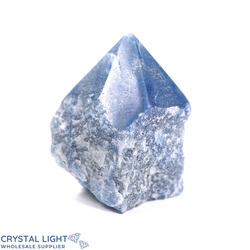 Blue Quartz Cut Base Point