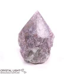 Lepidolite Cut Base Point