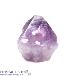 Cut Base Points: Amethyst & Calcite Cut Base Point
