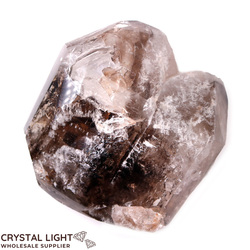 Twin Points: Elestial Semi-Polished Twin Point