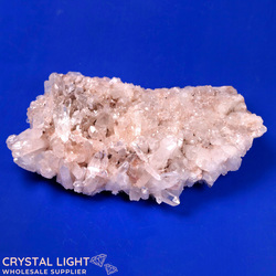 Clusters: Sacred Rose Lithium Quartz Cluster