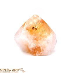 Natural Points: Citrine Cut Base Point (Single)