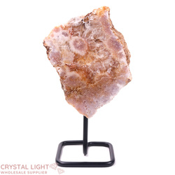 Display Pieces on Stand: Pink Amethyst on Stand