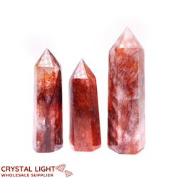 Hematoid Quartz Point Lot