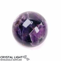 Chevron Amethyst Sphere /60mm