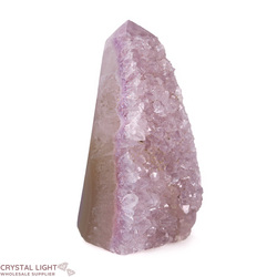 Amethyst Agate Druse Point