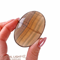 Soapstones & Palmstones Single Listings: Rainbow Fluorite Soapstone (Single)