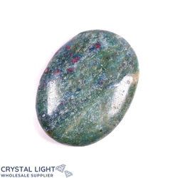 Ruby Kyanite & Fuchsite Palmstone