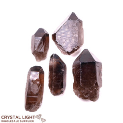 Dark Smokey Quartz Point Lot