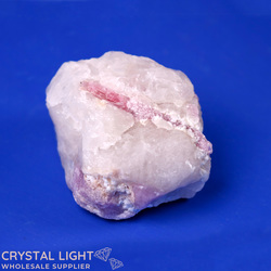 Pink Tourmaline in Quartz Specimen