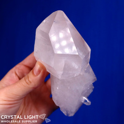 Clear Quartz Point (Self-Healed)