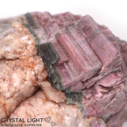 Pink & Green Tourmaline Specimen