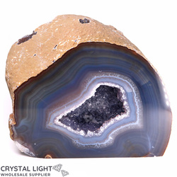 Agate Cut Base Geode Large