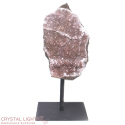 Display Pieces on Stand: Amethyst Druse on Stand