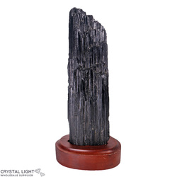 Black Tourmaline on Stand