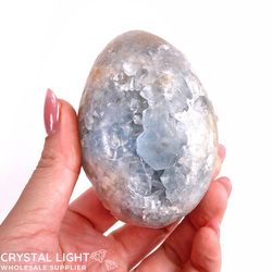 Celestite Druse Egg