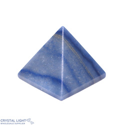 Blue Quartz Pyramid (Single)