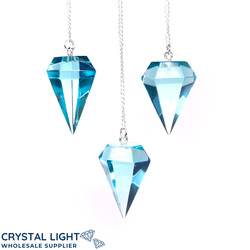 Blue Obsidian Pendulum Large