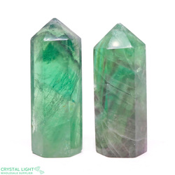 Polished Point Lots: Green Fluorite Polished Point Lot
