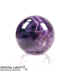 Chevron Amethyst Sphere /56mm