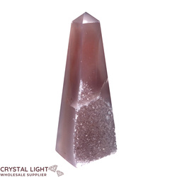 Agate Druse Obelisk