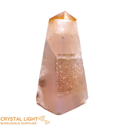 Agate Druse Obelisk