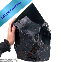 Black Obsidian Cut Base Point (XL)