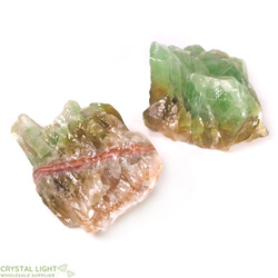 Rough Lots: Olive Green Calcite Rough Lot