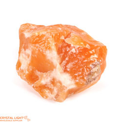 Single Rough Listings: Orange Calcite Rough Piece