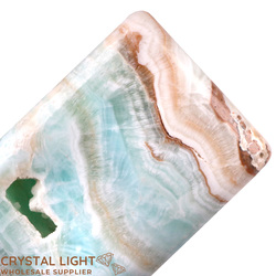 Other Shapes: Carribean Calcite Polished Block