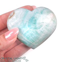 Hearts: Caribbean Calcite Heart