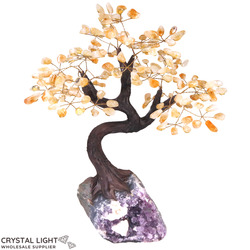 Citrine Druse Tree (Single)