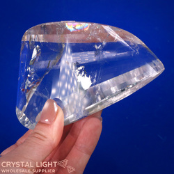 Clear Quartz Faceted Shape (AAA-Grade)